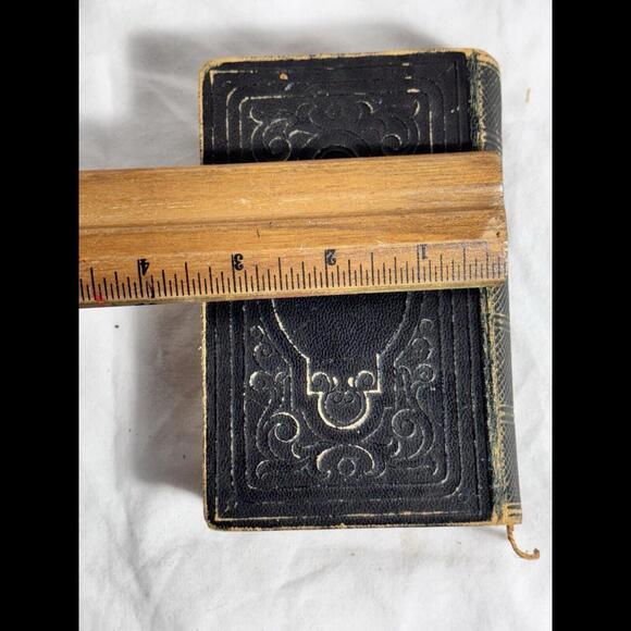 1848 Psalms & Hymns and Selections Antique Bible Hymnal Pocket 5.5” Hardcover - Picture 5 of 9